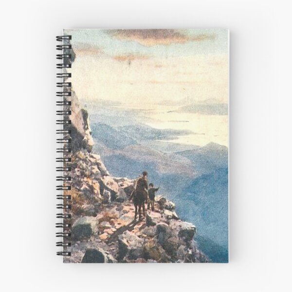 Item preview, Vintage Illustration of Ben Nevis, looking west designed and sold by yourscotland.
