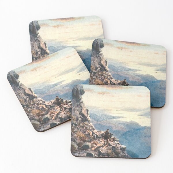 Item preview, Vintage Illustration of Ben Nevis, looking west designed and sold by yourscotland.
