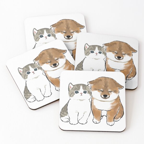 Item preview, Cute Dog love Cat  designed and sold by AstroHitter.