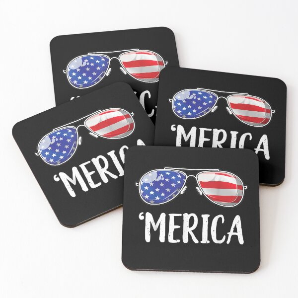 Item preview, 'MERICA Flag Sunglasses (bb) designed and sold by Amon Ferg.