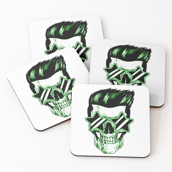 Item preview,  Music Skull With Star Sunglasses designed and sold by TeesFashion.