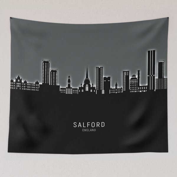 Item preview, Salford England Skyline designed and sold by ArtPrints.