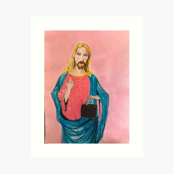Item preview, Transgender Jesus  designed and sold by nittwittridge.
