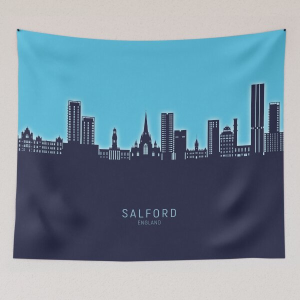 Item preview, Salford England Skyline designed and sold by ArtPrints.