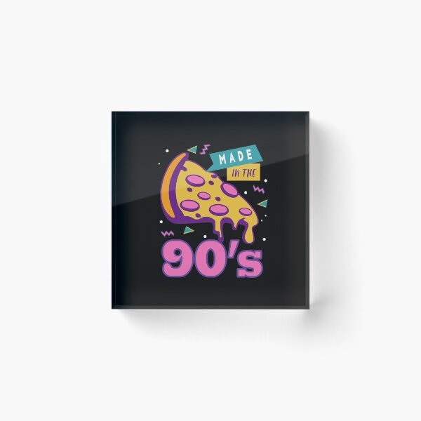 Artikelvorschau, 90 Vibes Pizza entworfen und verkauft von ElBeDesigns.