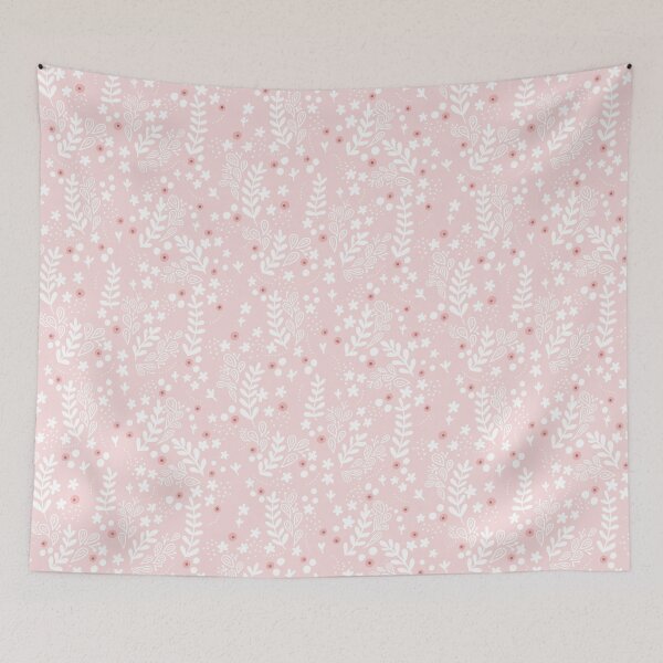 Item preview, Whispy pink dreamy Floral designed and sold by creativinchi.
