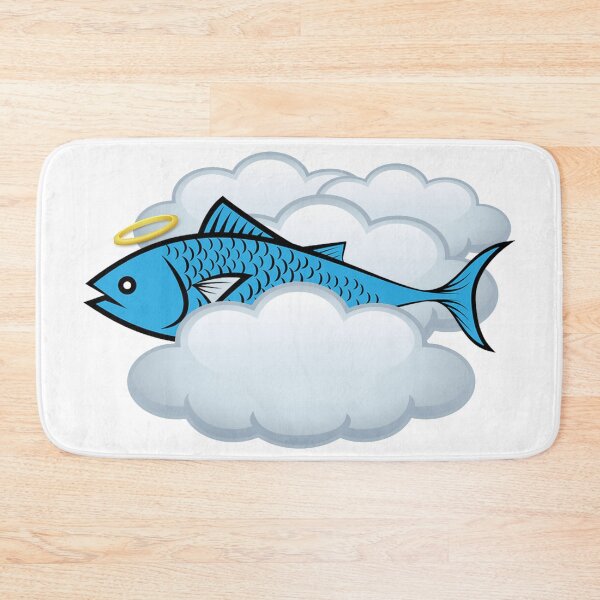 Item preview, Holy Mackerel - Fish in the Clouds designed and sold by sonnytyphoon.