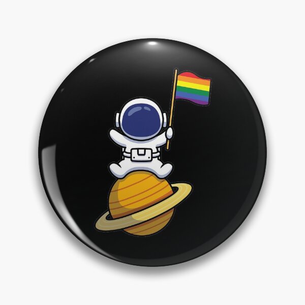 Item preview, Astronaut Lgbt Flag Outer Space Astronaut designed and sold by DominicIHolland.