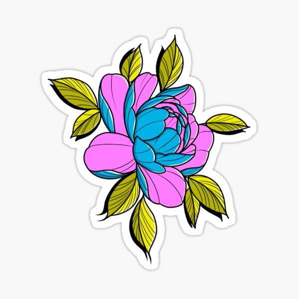 Item preview, Peônia tattoo designed and sold by neuronio777.