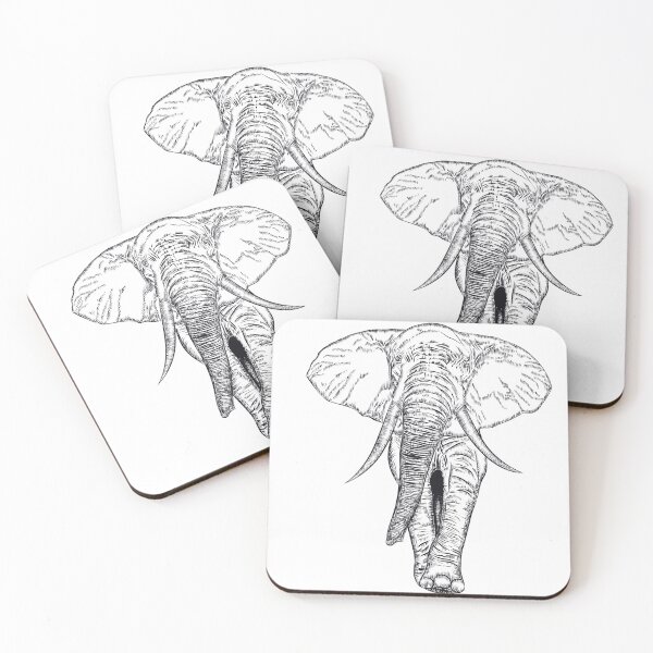 Item preview, Painted elephant designed and sold by PavelSelikov.