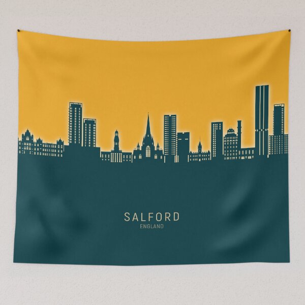 Item preview, Salford England Skyline designed and sold by ArtPrints.