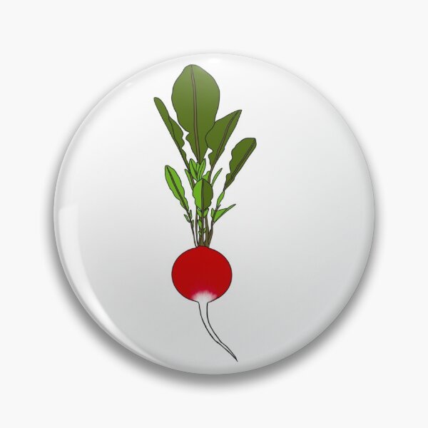 Item preview, Radish Illustration Farmers Market Chic designed and sold by 3ofwands.
