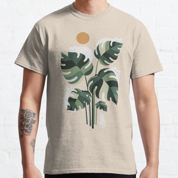 Cat and Plant 11 Classic T-Shirt