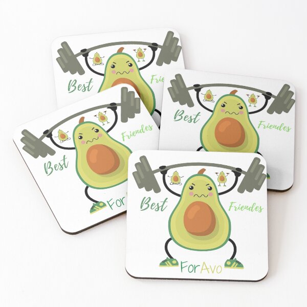Item preview, Funny avocados are best friends forever - drawing illustration designed and sold by Marouane21.