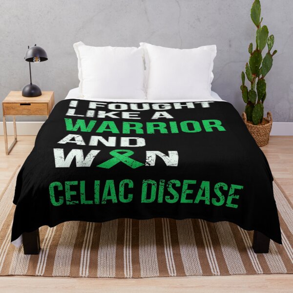Item preview, I Fought Like A Warrior Won Celiac Disease designed and sold by avareid3.