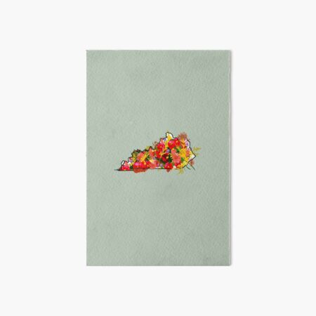 Item preview, Kentucky home outline with state flower giant goldenrod designed and sold by girljohnny.