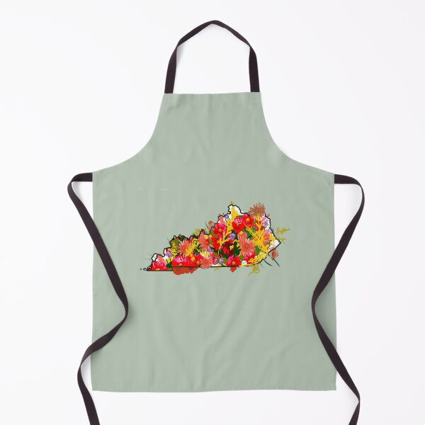 Item preview, Kentucky home outline with state flower giant goldenrod designed and sold by girljohnny.