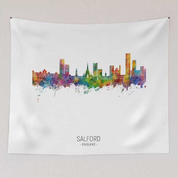 Item preview, Salford England Skyline designed and sold by ArtPrints.