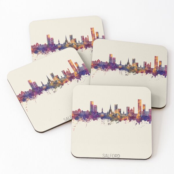 Item preview, Salford England Skyline designed and sold by ArtPrints.