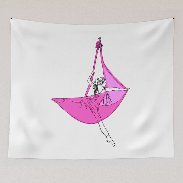 Item preview, Aerial Yoga - Pink designed and sold by Arkneer.