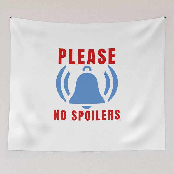Item preview, Please No Spoilers designed and sold by Chanchane Store.