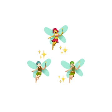Artwork thumbnail, pixie squad by buzzybea