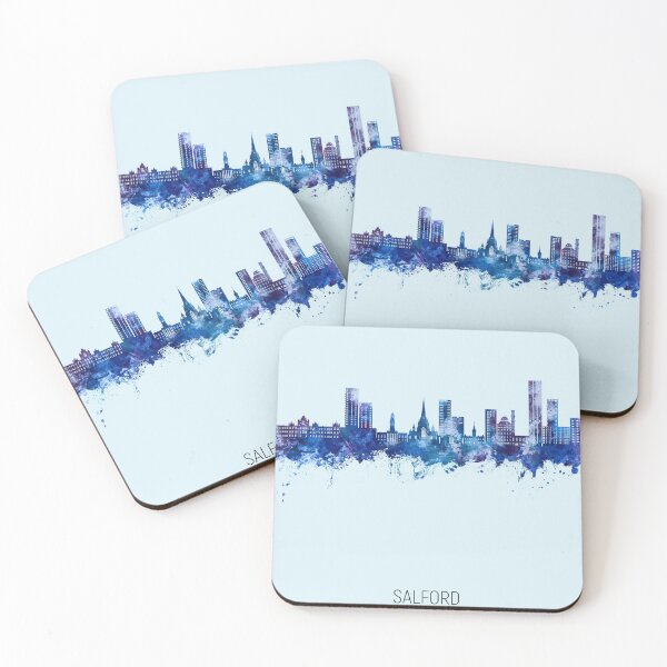 Item preview, Salford England Skyline designed and sold by ArtPrints.
