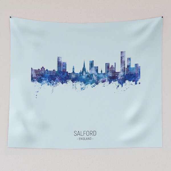 Item preview, Salford England Skyline designed and sold by ArtPrints.