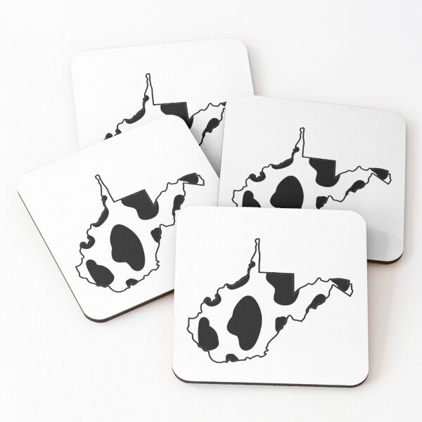 Item preview, Cow Print West Virginia designed and sold by moxsto.