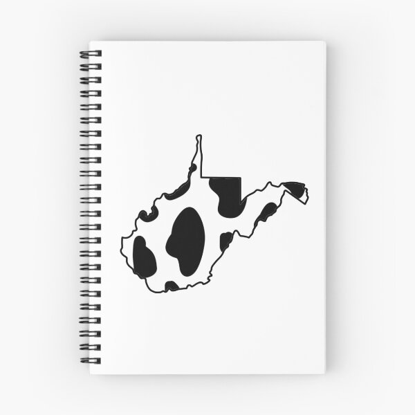 Item preview, Cow Print West Virginia designed and sold by moxsto.