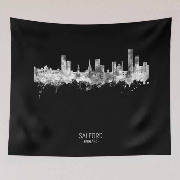 Item preview, Salford England Skyline designed and sold by ArtPrints.