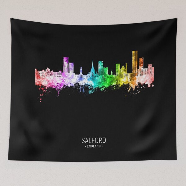Item preview, Salford England Skyline designed and sold by ArtPrints.