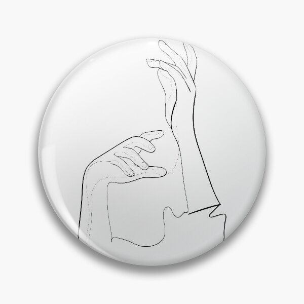 Item preview, Hands Outline Illustration designed and sold by ebzil studio.