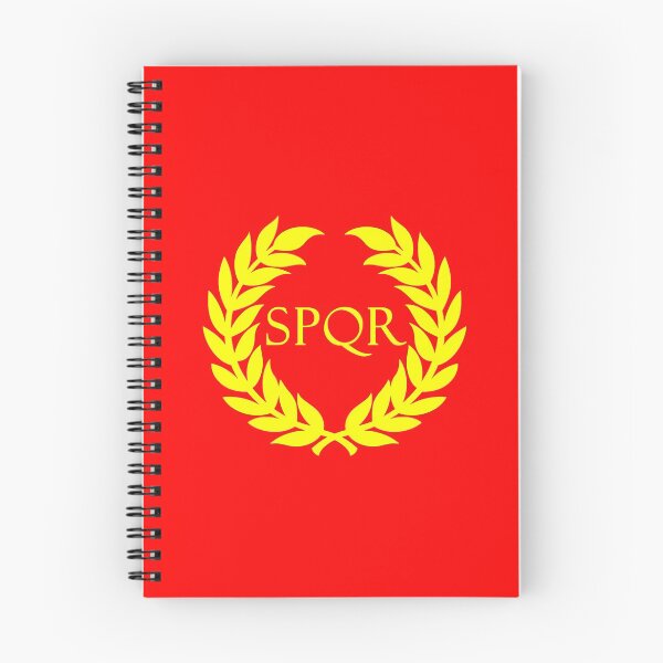 Item preview, Ancient Rome SPQR emblem red and yellow designed and sold by Jason Abdale.