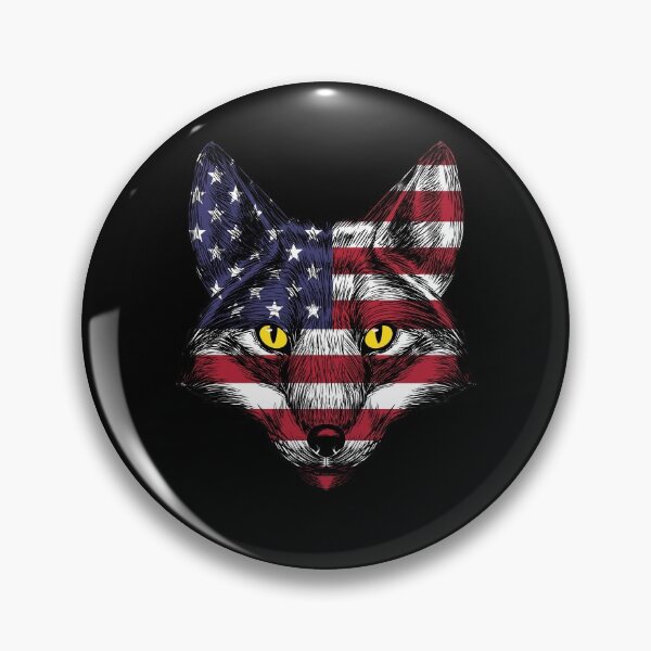 Artikelvorschau, Fox Lover Geschenk Frauen Männer 4. Juli USA Flagge Fox entworfen und verkauft von DSWShirts.