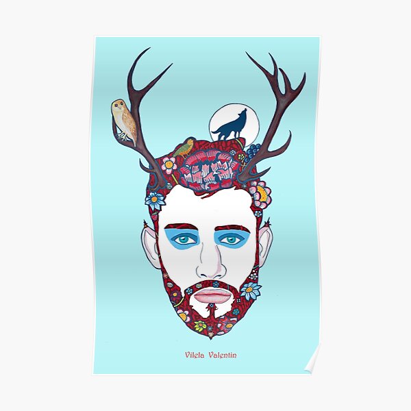 Cernunnos - Wild God of the Forest Poster