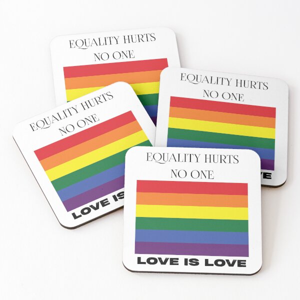 Item preview, Equality Hurts No One designed and sold by Robert Ropars.