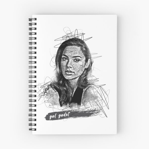 Item preview, Gal Gadot Abstract Sketch Art, Gal Gadot designed and sold by graphic-genie.