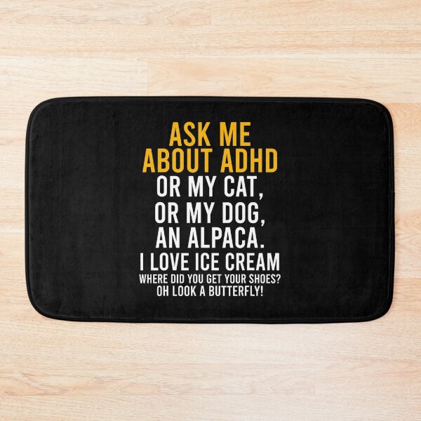 Item preview, Funny Ask Me About Adhd Autism Mental Health Awareness designed and sold by DominicIHolland.