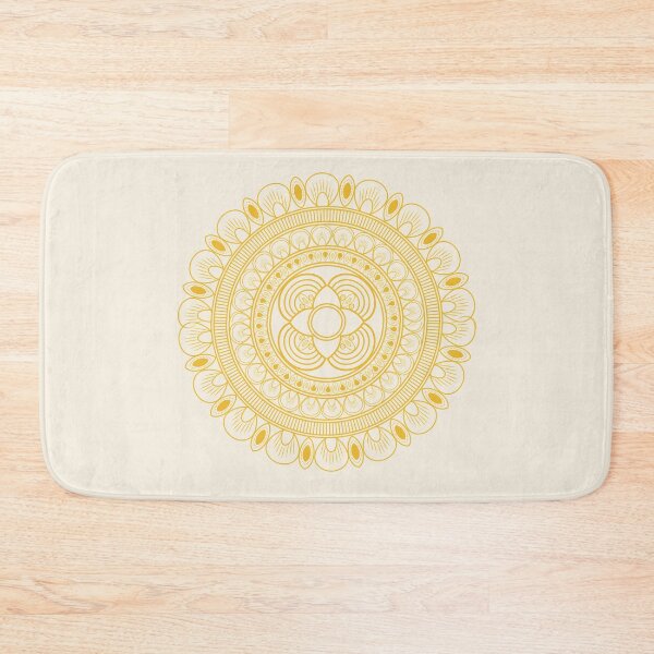 Item preview, Golden mandala flower designed and sold by Amalzaki.