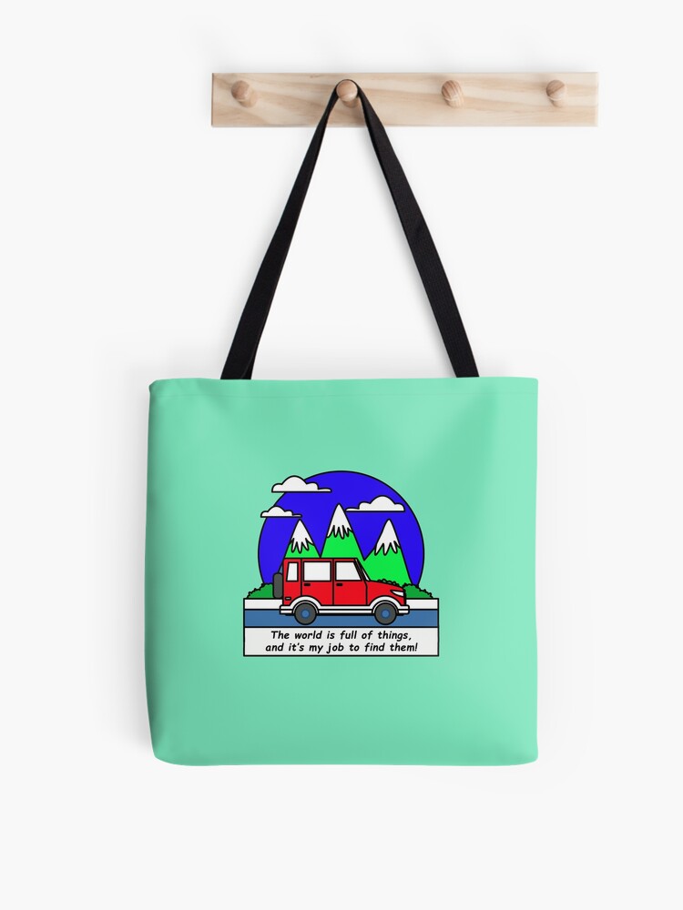 Thumbnail 1 of 2, Tote Bag, The world is full of things! designed and sold by BadGumbo.