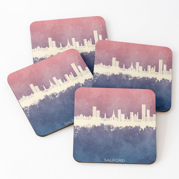 Item preview, Salford England Skyline designed and sold by ArtPrints.