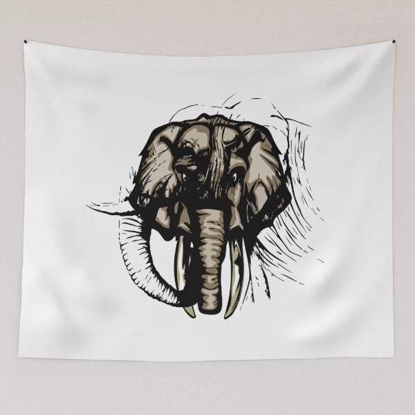 Item preview, Picturesque elephant designed and sold by PavelSelikov.