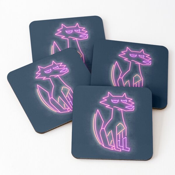 Item preview, Neon coyote space designed and sold by trheewood.
