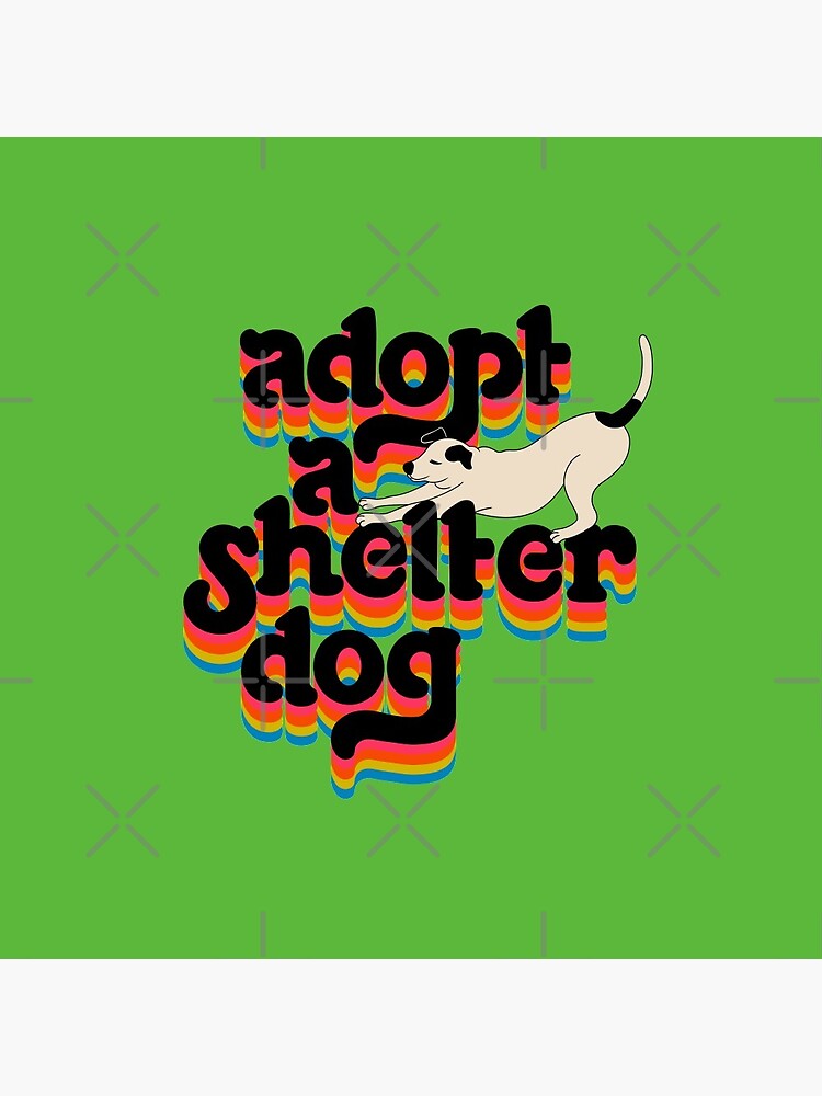 Disover Adopt a shelter dog Pin Button