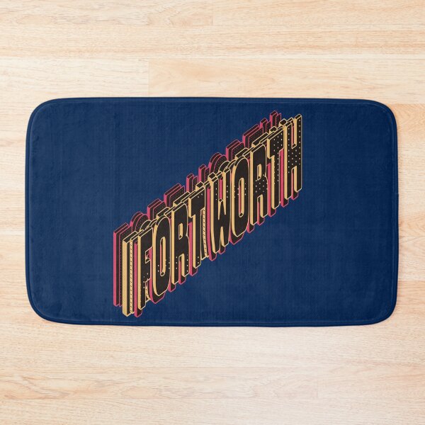 Item preview, CITY OF FORT WORTH TEXAS 3D PERSPECTIVE OUTLINE designed and sold by PhillDaPhlava.