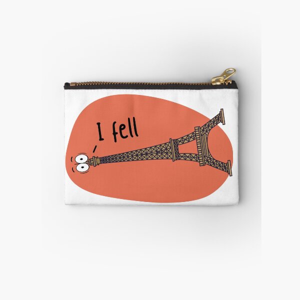 Item preview, I Fell Tower wordplay designed and sold by The Agreeable Raven.