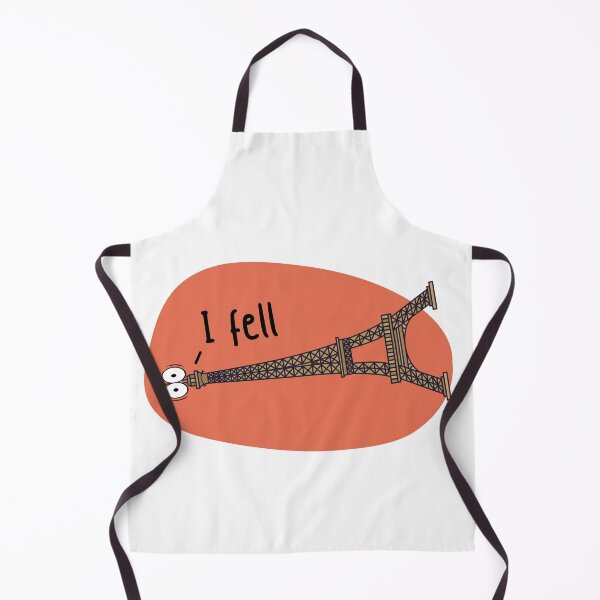 Item preview, I Fell Tower wordplay designed and sold by The Agreeable Raven.