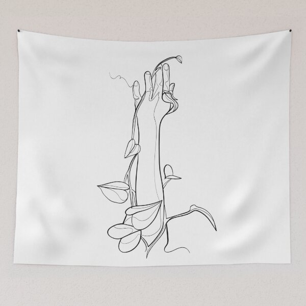 Item preview, Plant Lady Outlines Illustration designed and sold by ebzil studio.