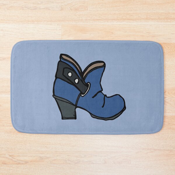 Item preview, Fluevog Holly Shoe Blue designed and sold by anne m bray.